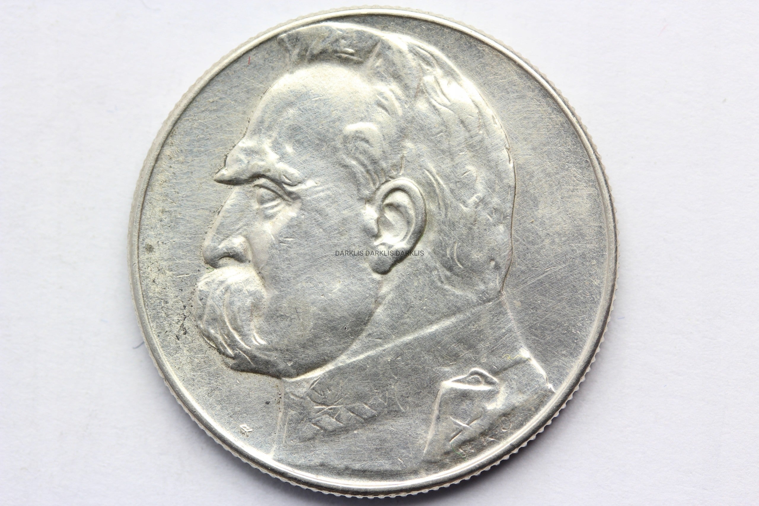 5 ZŁOTY POLSKA 1935 JÓZEF PIŁSUDSKI SREBRO nr. 1